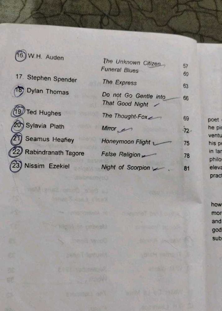 Vintage Poetry Anthology