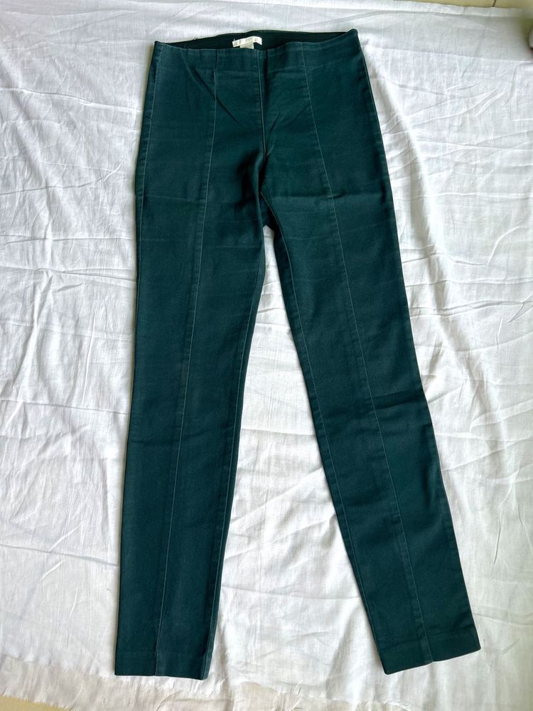 Bottle Green Skinny Pant From H.M