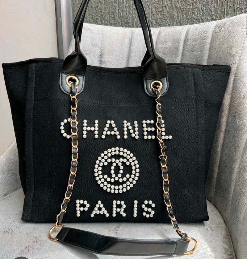 Chanel Black Tote Bag