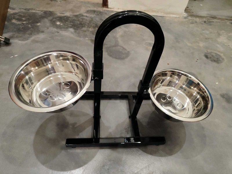 Elevated Double Pet Bowl