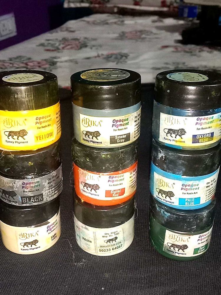 Irika Opaque Pigment For Resin Art