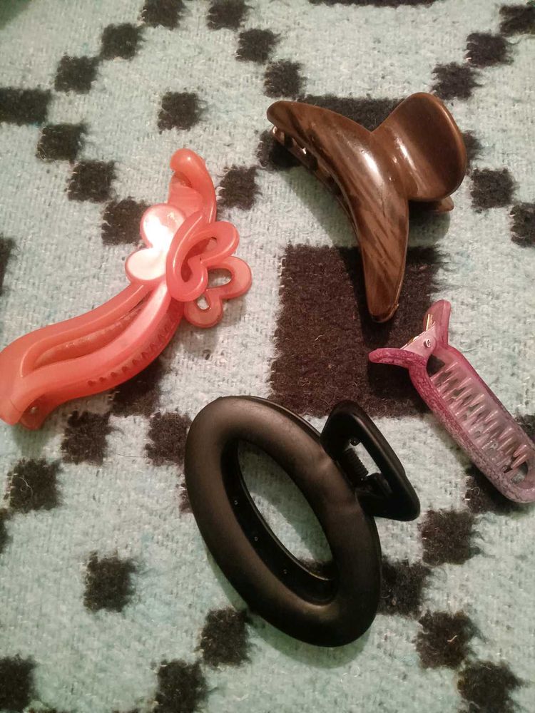 Hair Claw Clips - 4 Pack