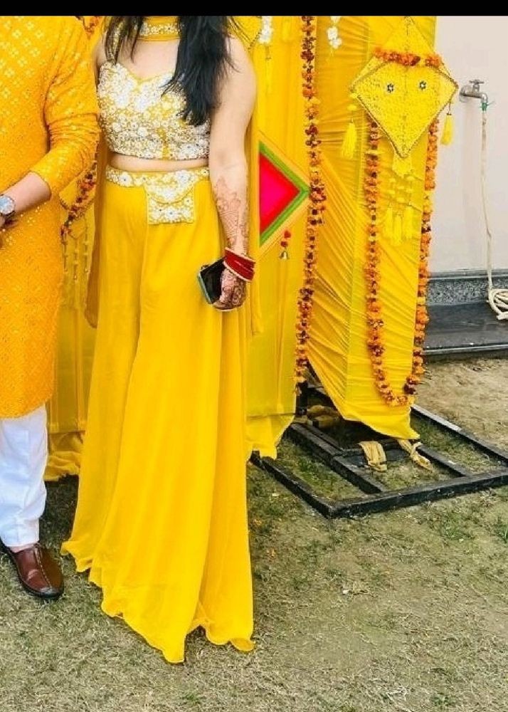 yellow dress for haldi