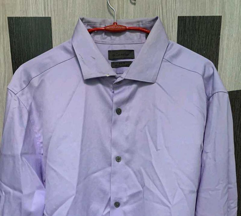 Calvin Klein Purple Shirt