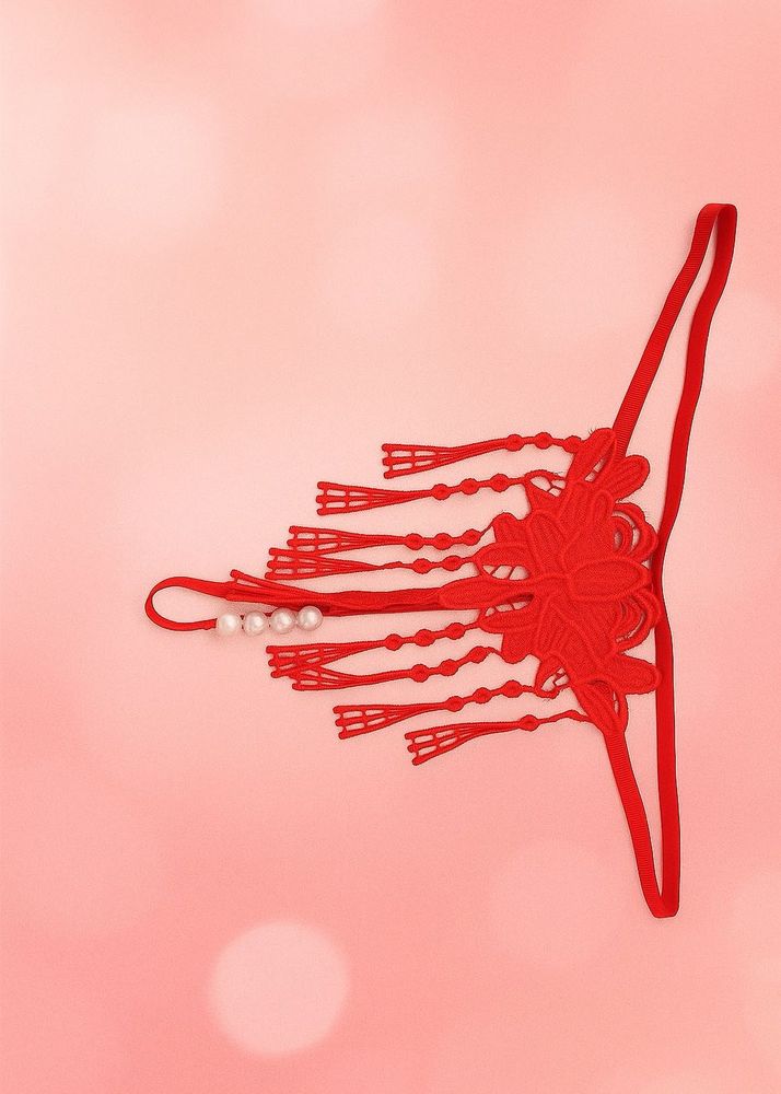 Red G-String Lingerie
