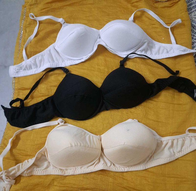 3 Padded Bras Combo