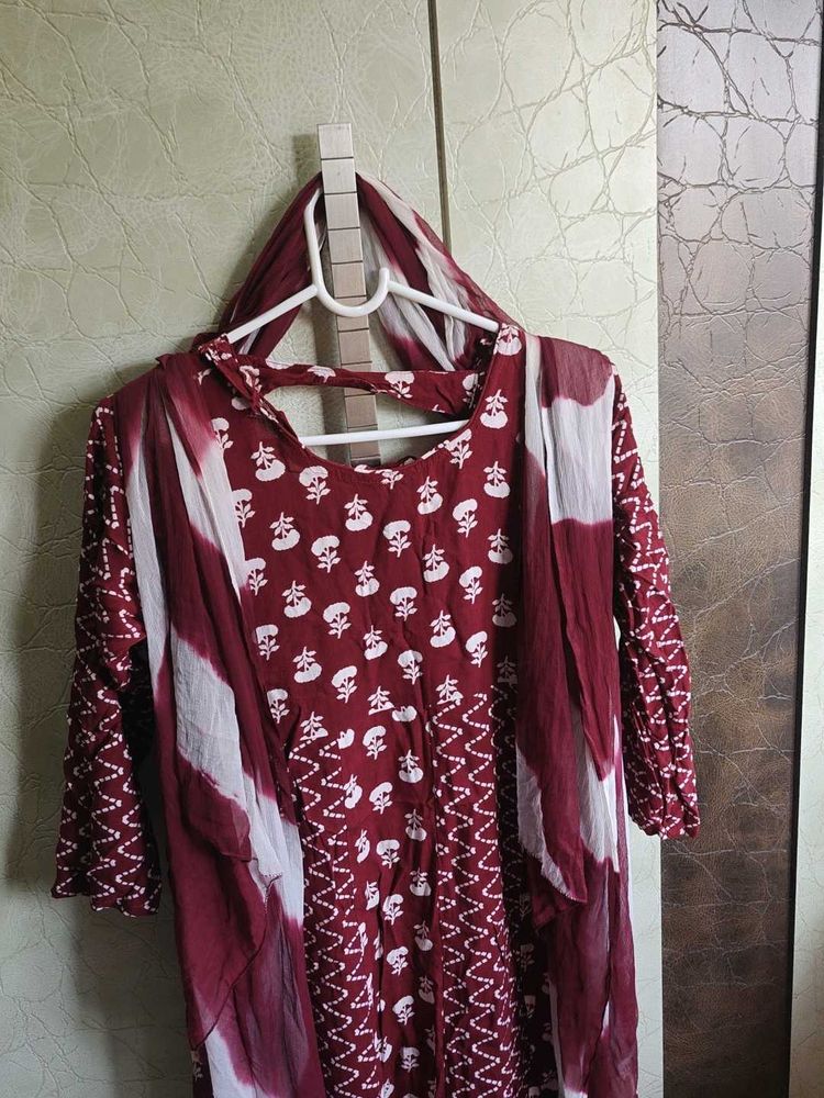 2XL Kurta With Dupatta