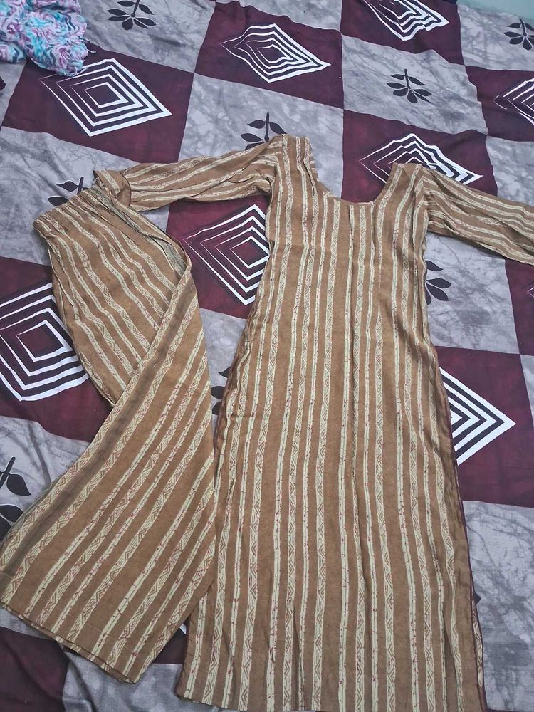 Striped Kurta Set
