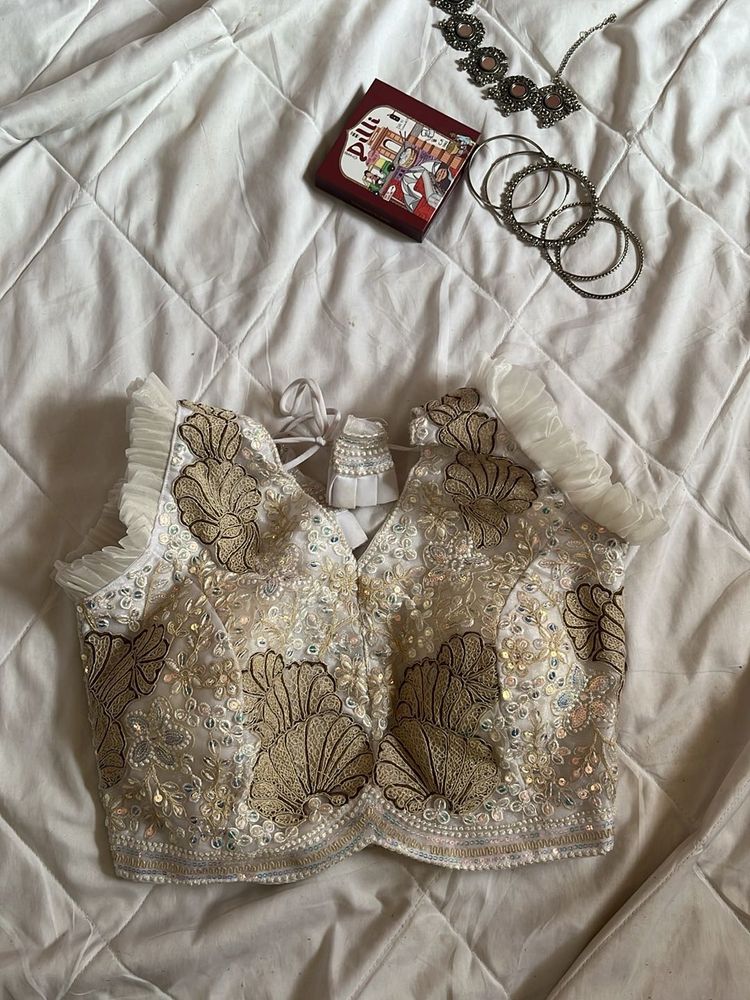 Bridal Heavy Embroidered Blouse