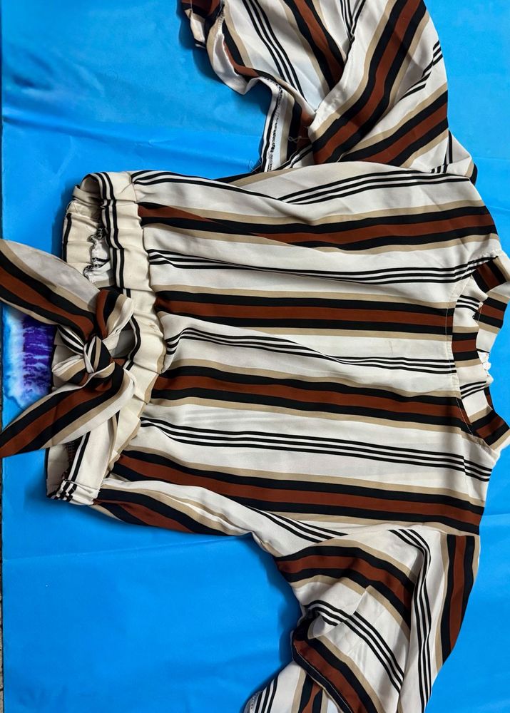 Striped Casual Pants