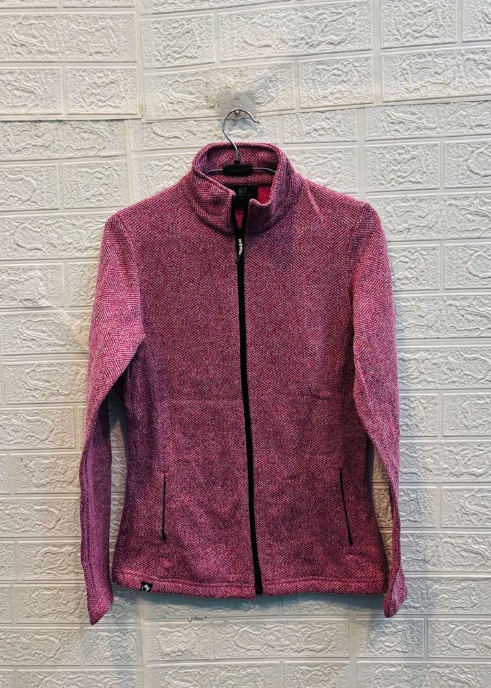 🇮🇹 Italy Imported Pink Zip-Up Jacket