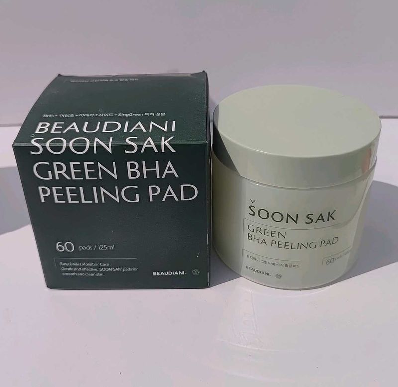 Beaudiani Soon Sak Green BHA Peeling Pad
