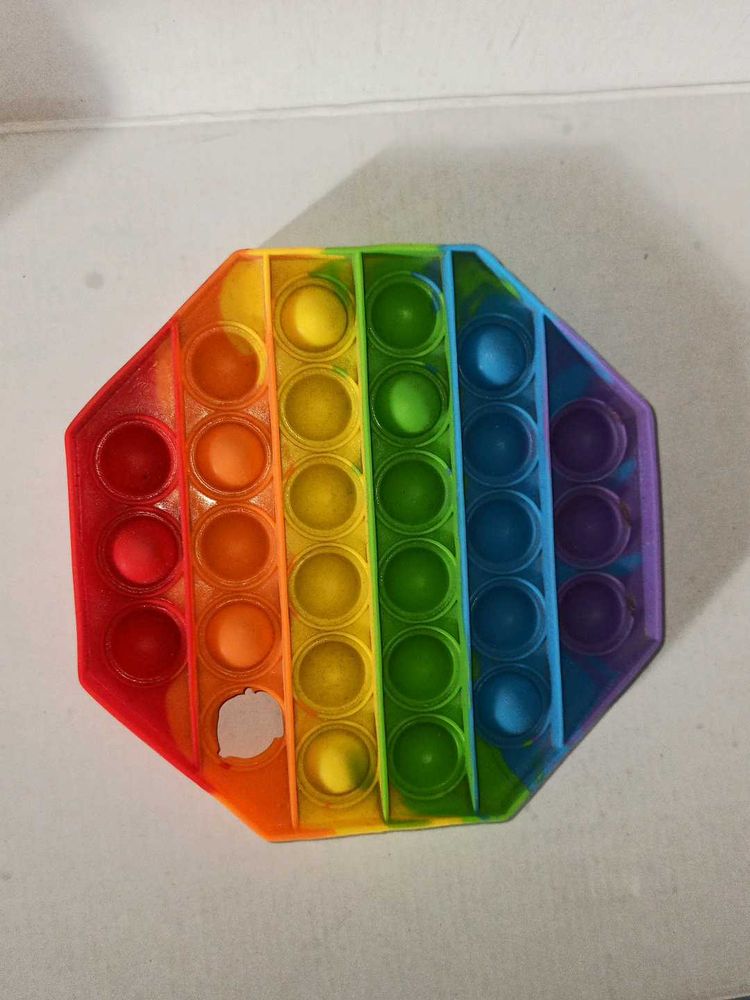 Rainbow Pop It Toy