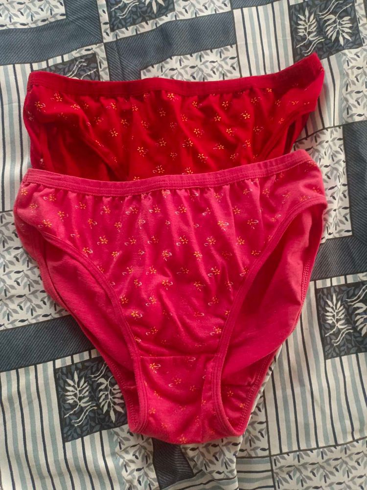 Red &amp; Pink Briefs - 2 Pack