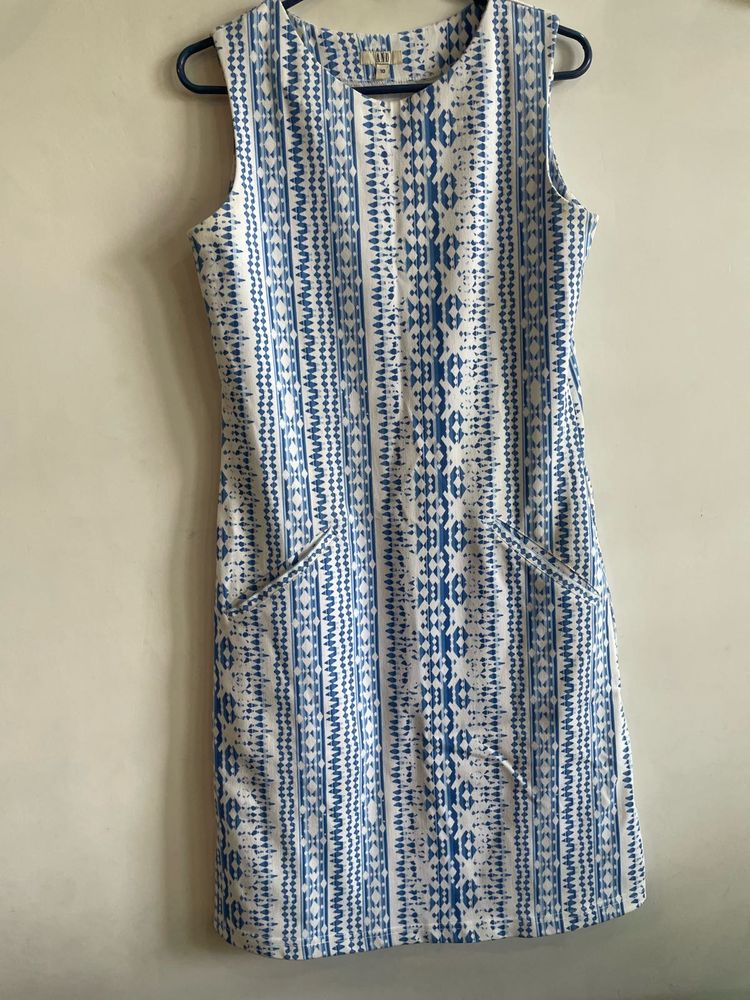 Studio Blue &amp; White Dress