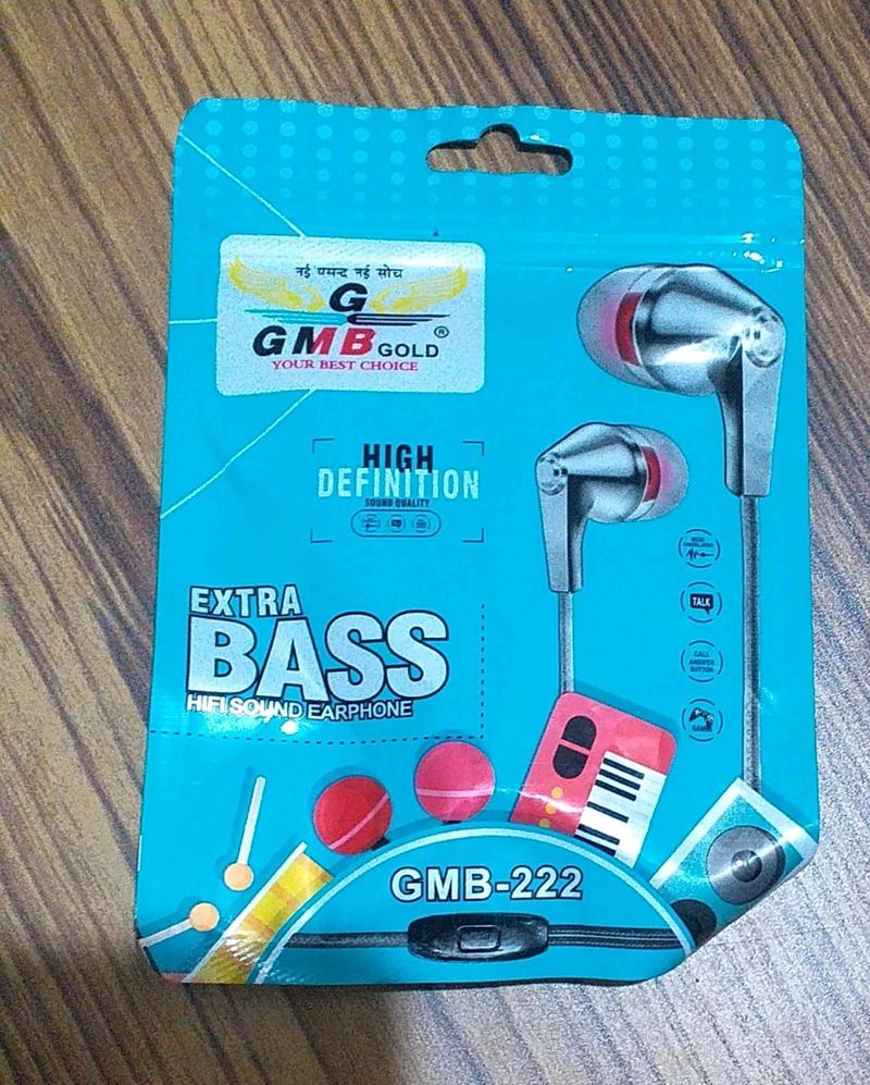 GMB Wired Headphones Headset
