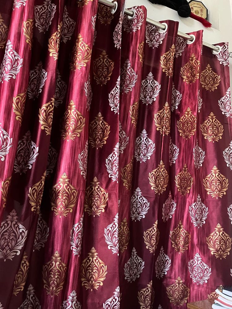 Curtain Parda 2 Pcs 5ft
