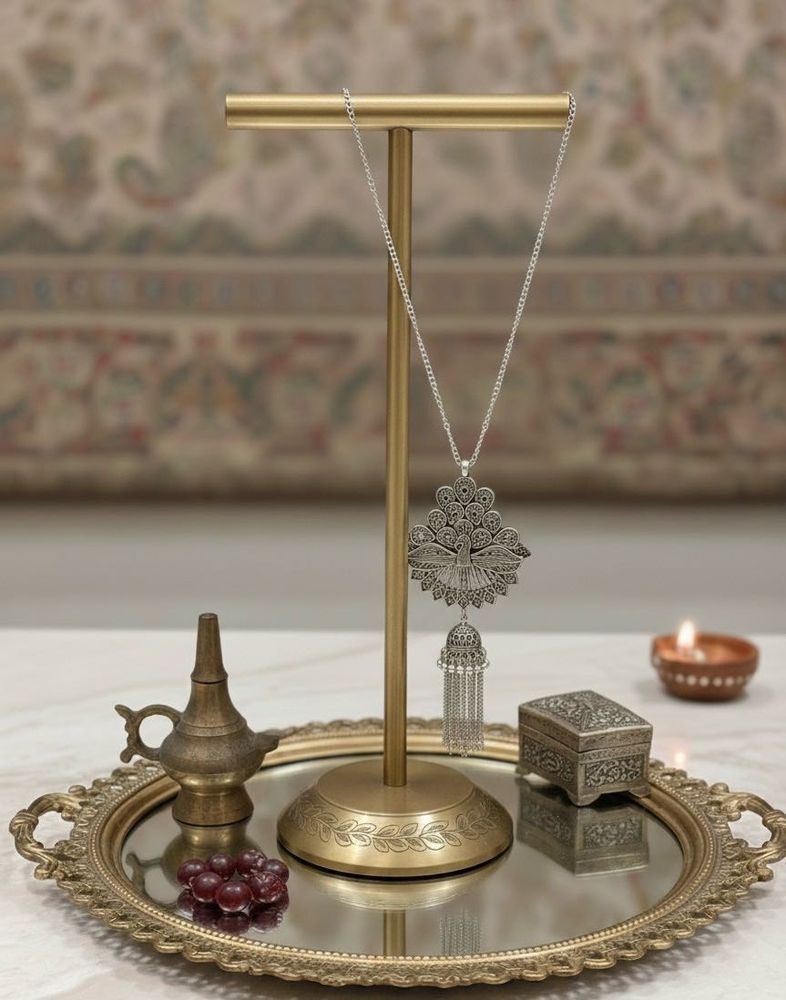 Peacock and Antique necklace