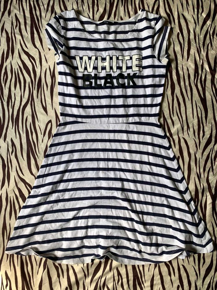 Striped Casual Dress