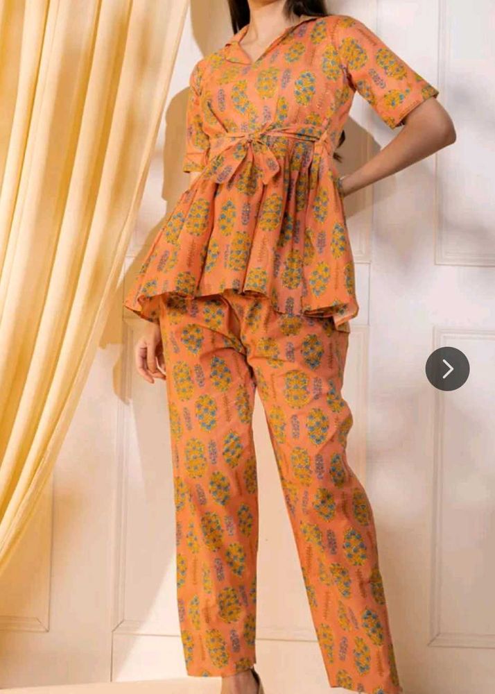 Stylish Printed Kurta Set