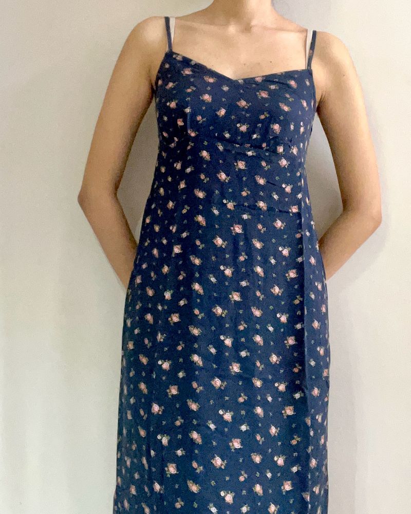 American Eagle Floral Print Midi Dress Size XS