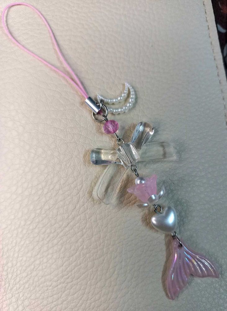 🧜‍♀️✨Handmade Mermaid Tail Aesthetic Phone Charm