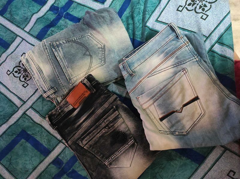 Men New Casual Jeans