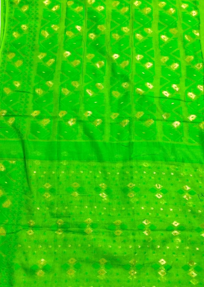 Bengal Jamdani Saree Without Blouse Piece