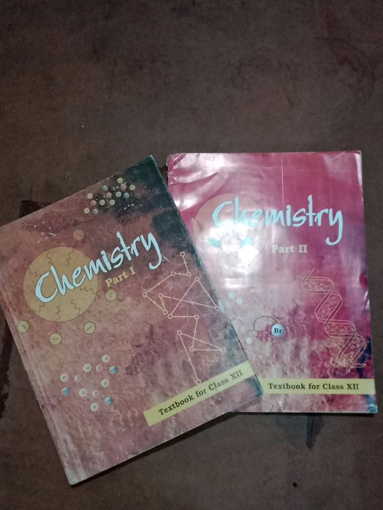 NCERT CHEMISTRY TEXTBOOK PART 1 &amp; 2(12th Cls)