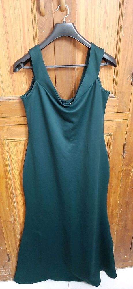 BRAND NEW BOTTLE GREEN GOWN
