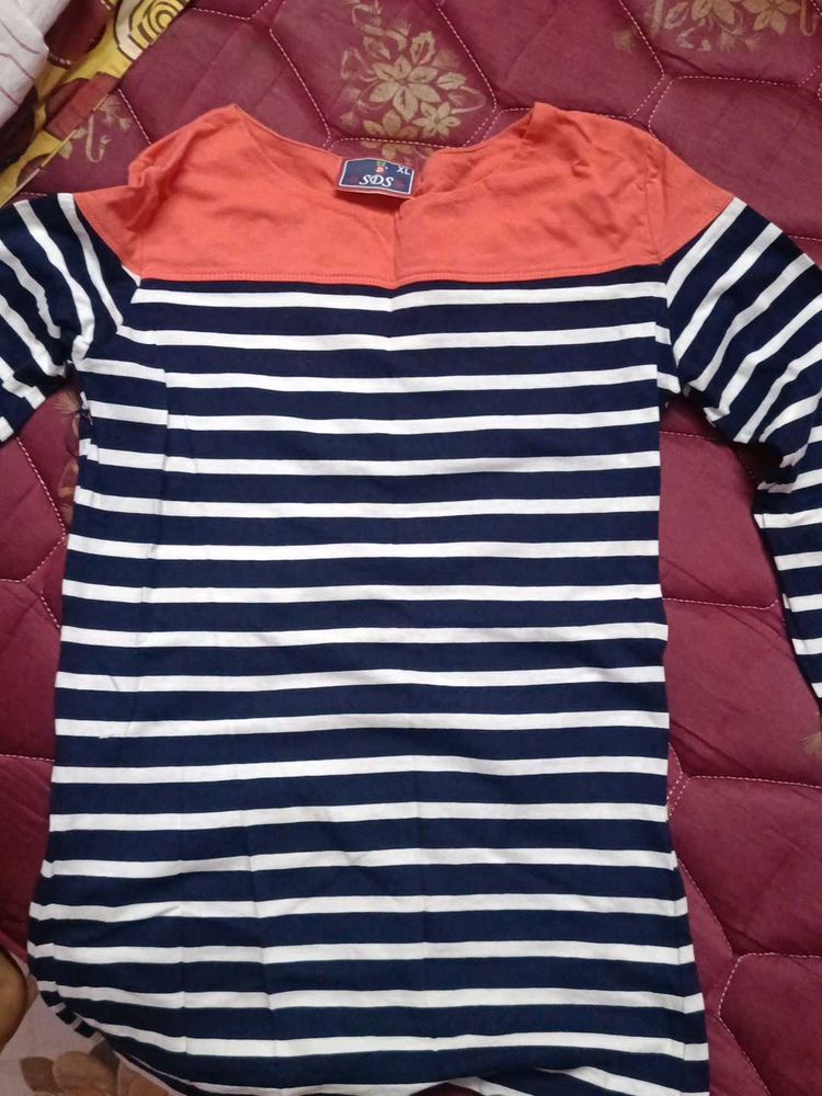 Striped Long Sleeve Tee