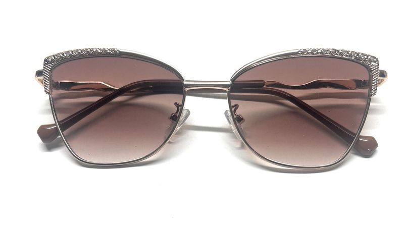 Party Wear Sunglasses with Golden Frame – Glamour