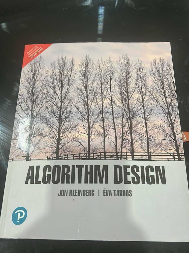 Algorithm Design Textbook