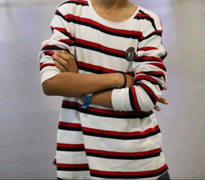 Striped Long Sleeve Tee