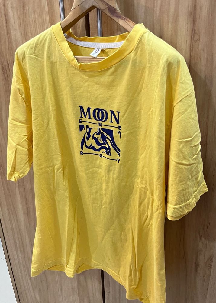 Yellow Graphic T-Shirt- Size XXL