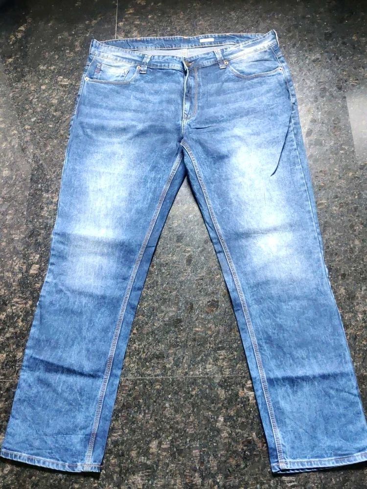 Spykar 40 size Blue Denim Jeans
