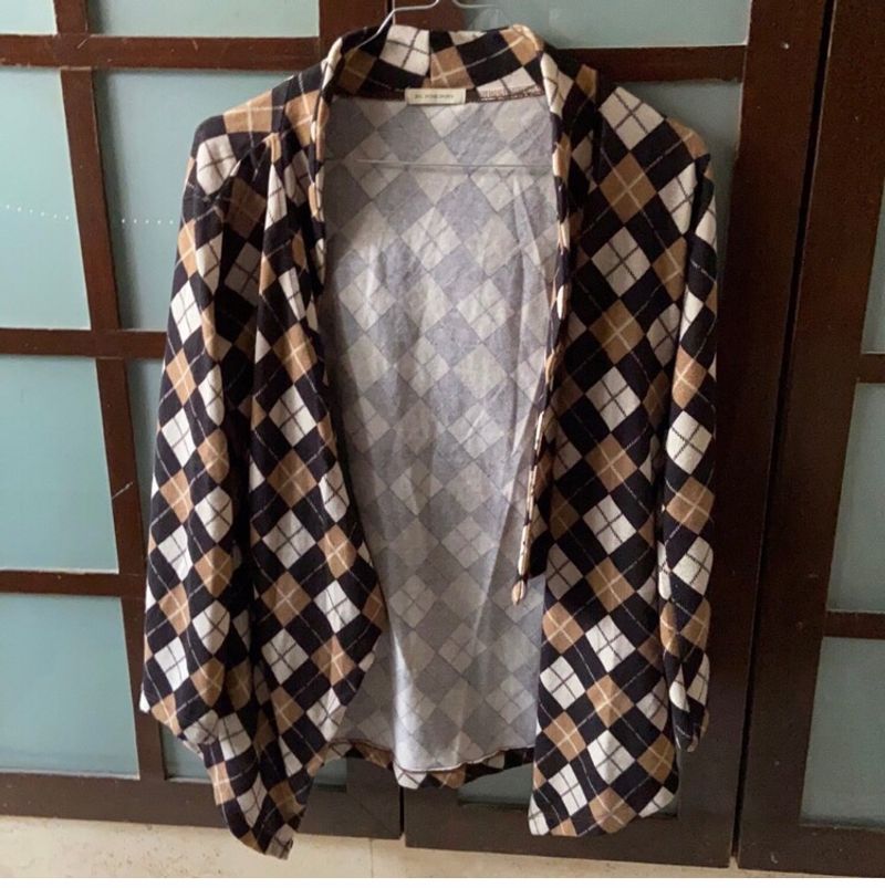 Authentic Burberry Checked Shrug