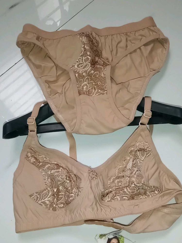 Bridal Soft Lace Bra Set