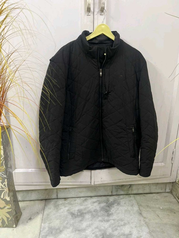 Black Quilted Jacket
