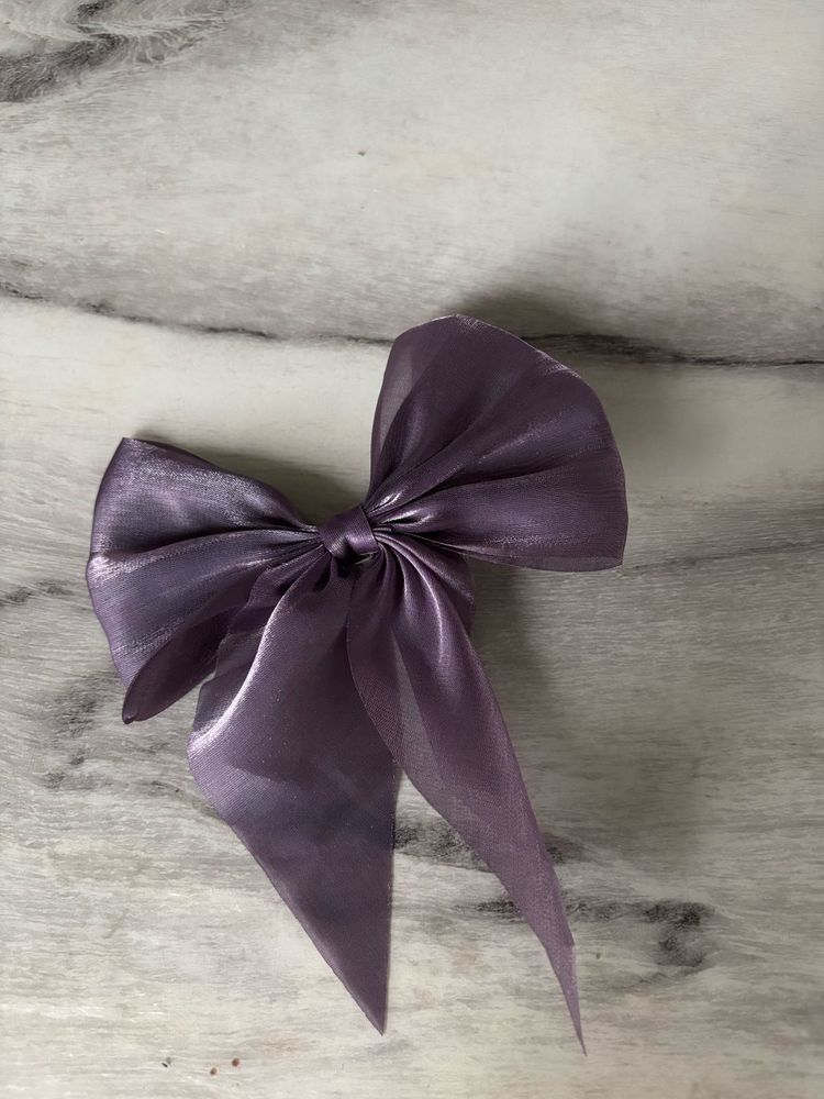 Reflective Bow Hair tie