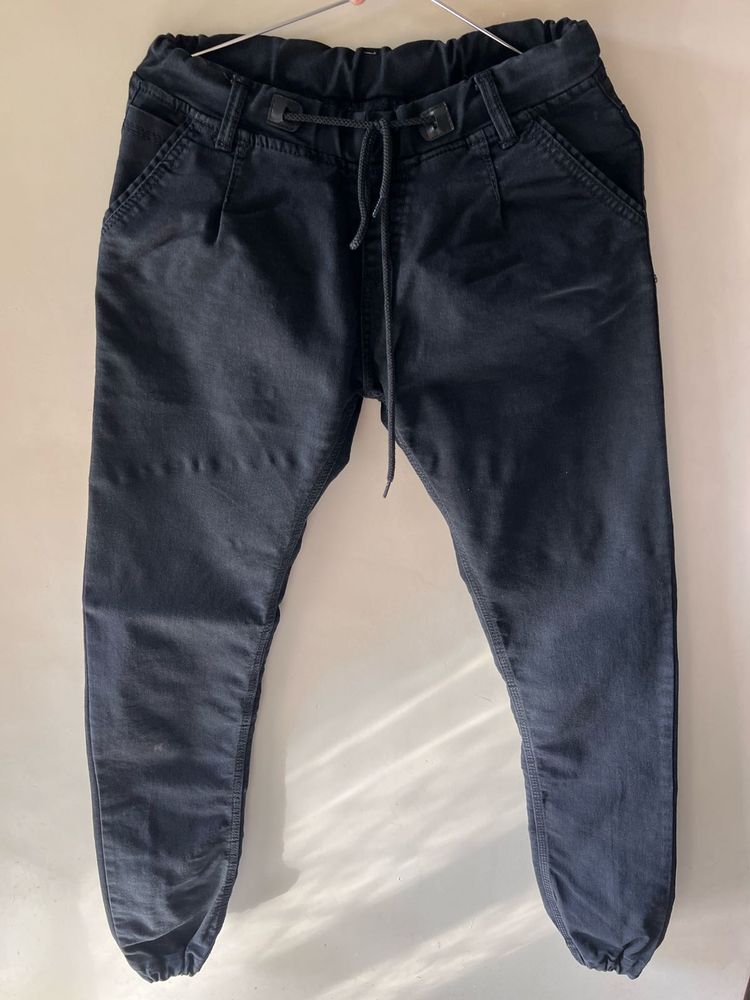 Dark Blue Jogger Pants