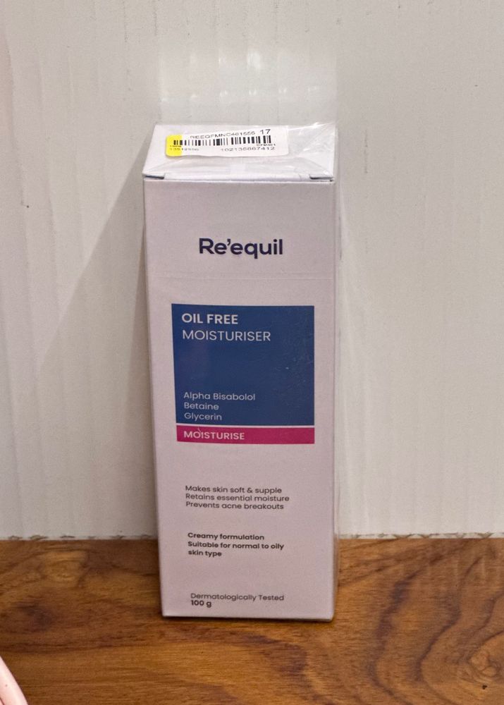 Reequill Moisturiser