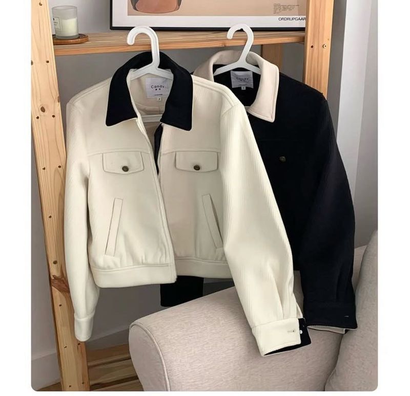 Stylish Two-Tone Jacket