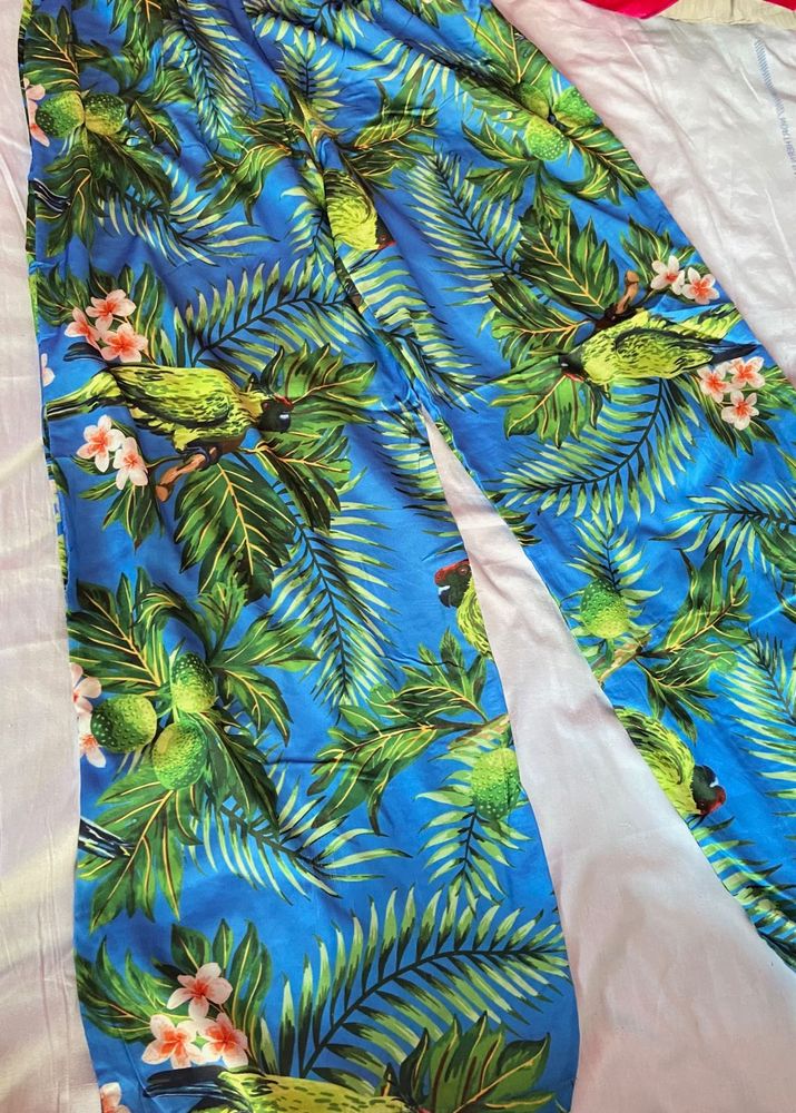 Flared Chiffon Bottom