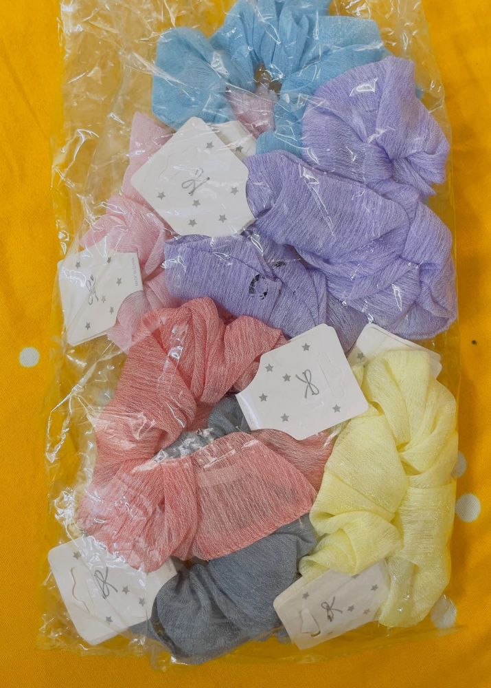 Colorful Scrunchie 2pc