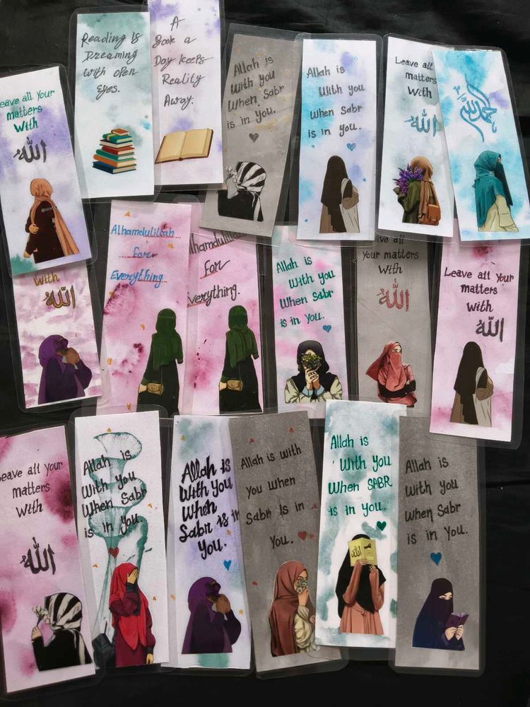 Handmade Islamic Bookmarks