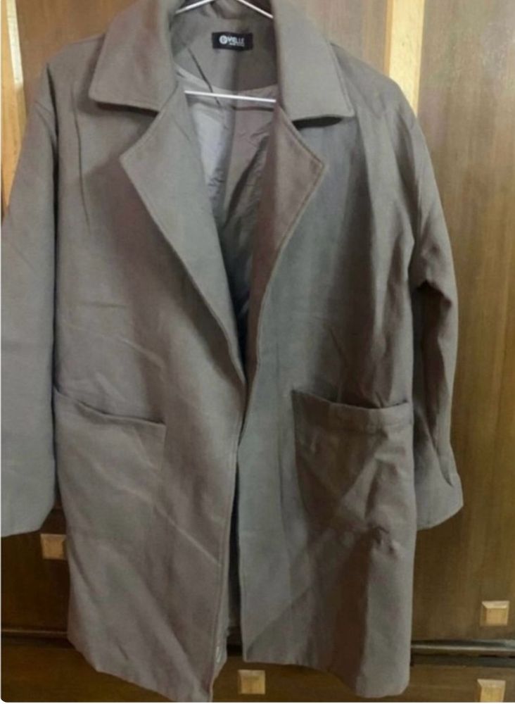front side open  coat