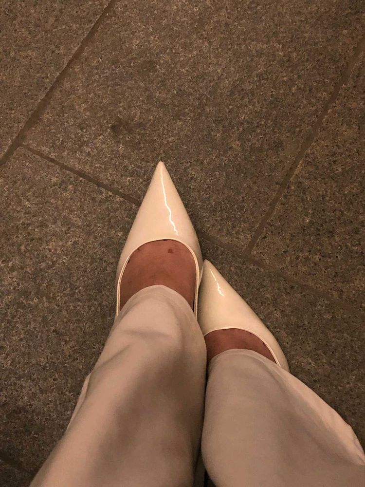 ZARA SLINGBACK HEELS