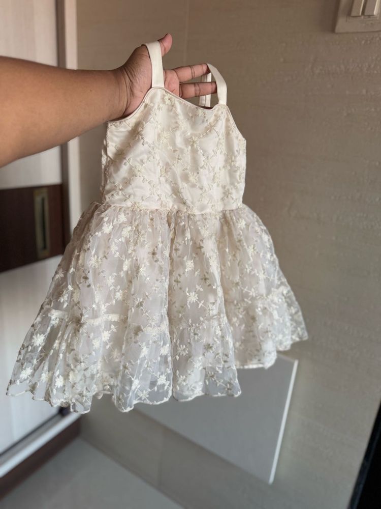 Off White Princess Dress