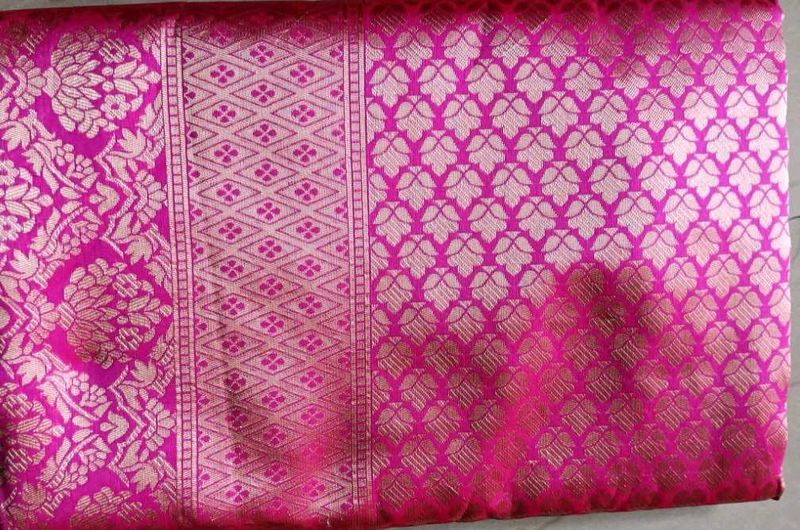 Beautiful Woven Kanjivaram Jacquard Saree